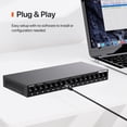 thumbnail image 3 of Conmutador Gigabit Tenda TEG1116M Ethernet no administrado de 16 puertos, 3 of 7