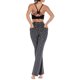 thumbnail image 4 of Oucaili Mujeres Casual Work Lounge Pant Bootcut Flare Bell Bottoms Cintura Elástica Yoga Workout Leggings Pocket, 4 of 4
