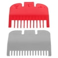 thumbnail image 1 of KAKOWELY 2Pcs Professional Clipper Guards Replacement Clipper Guards Cutting Guides Grooming Trimmer Guides,2.17X"X1.97"X0.39", 1 of 4