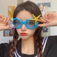 thumbnail image 4 of Apooke Luau Party Eyewear Hawaiian Funny Plastic Sunglasses Tropical Summer Party Decors Party-Favor for Teens Party Supplies, 4 of 13