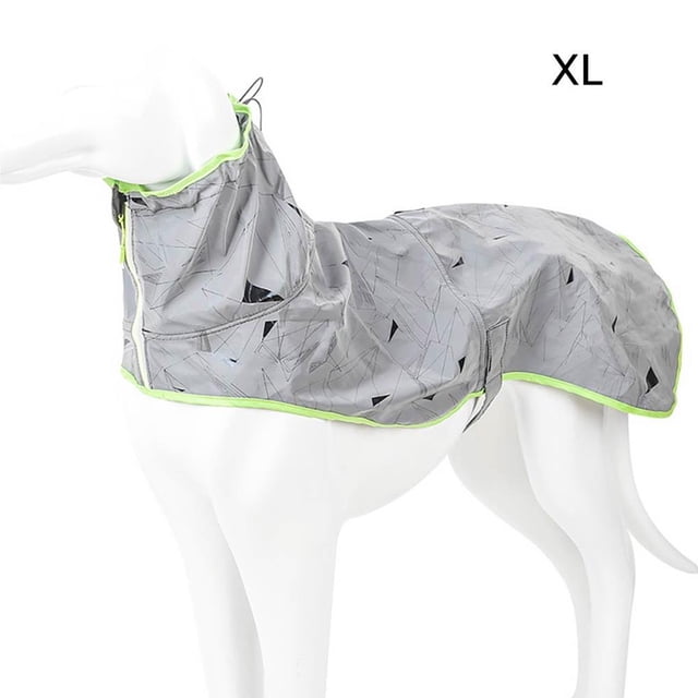 Chaqueta Impermeable Para Perros Para Otoño E Invierno Chaqueta Impermeable Con Velcro Ajustable Y Rayas Reflectantes Yuarrent PT001532-02