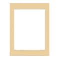 thumbnail image 3 of Beige Picture Frame Mat for 24x40 Frames - Fits 20x38 Photos - 1 Mat, 3 of 7