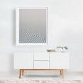thumbnail image 2 of White Sands New Mexico II - New Mexico Photography Desert Abstract Minimalist Pattern Nature Waves White Framed Wall Art Print 12 x 18 inches, 2 of 3