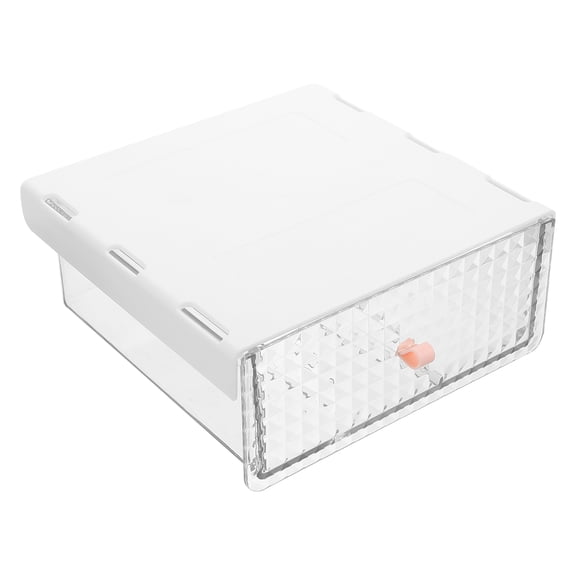 WHAMVOX Under Desk Storage Bin Tissue Organizer for Office Desk 1 Set