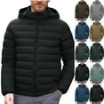 thumbnail image 7 of Chiccall Men's Lightweight Hooded Puffer Jacket Insulated Winter Coat for Snow Ski Traveling Windproof Padded Coat, 7 of 7