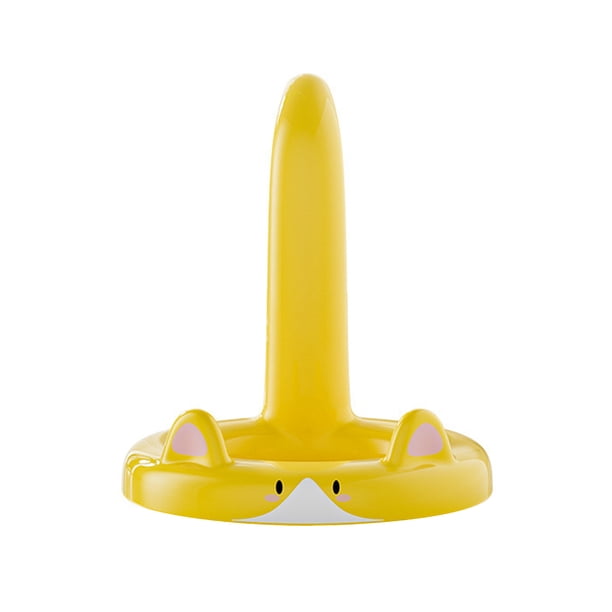 Soporte para teléfono móvil con forma de gato, manos libres, creativo, minisoporte de escritorio para visualización horizontal y vertical.