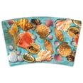 thumbnail image 2 of Mugzie brand 16-Ounce Stainless Steel Travel Mug with Insulated Wetsuit Cover - Seashells, 2 of 5