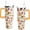 Leaf & Pumpkin, variant on 40 oz Fall Pumpkin Tumbler with Handle Straw and Lid 40 oz Stainless Steel Pumpkin Cup Fall Coffee Mug Fall Thanksgiving Gifts for Women