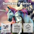 Robot Unicorn Attack Luxurious Velvet Throw Pillow Inserts Set of 2