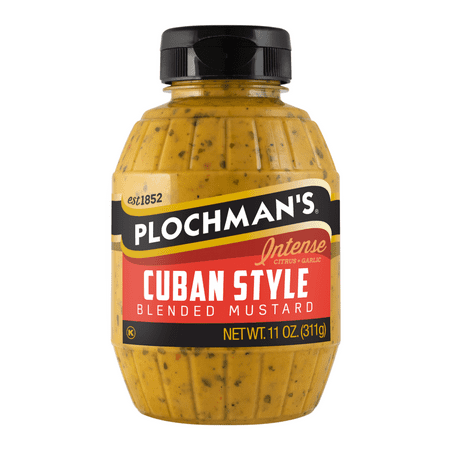 Plochman s Cuban Style Blended Mustard  11 oz