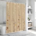 thumbnail image 6 of Vintage Spring Floral Bathroom Shower Curtains with 12 Hooks Polyester Waterproof Shower Curtain for Stalls and Bathtubs Abstract Art Flowers Abstract Art Decorative Bathroom Privacy Curtain 72x78 In, 6 of 9