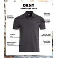 thumbnail image 2 of Camiseta Polo Moderna DKNY de Algodón Suave con Secado Rápido, 2 of 7
