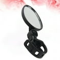 thumbnail image 4 of EeaseCA Universal Adjustable Handlebar Rearview Mirror 360 Degrees Bike MTB Motorcycle Cycling Handlebar Plug Flexible Rear Sight Mirror (Oval), 4 of 7