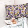 thumbnail image 4 of Kdxio Cotton Pillow Cases 20"x30" Pillowcases,Soft and Breathable Bedroom Pillow Cases-Plum-No Pillow Core, 4 of 5
