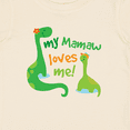 thumbnail image 4 of Inktastic My Mamaw Loves Me Grandson Gift Boys Baby T-Shirt, 4 of 5