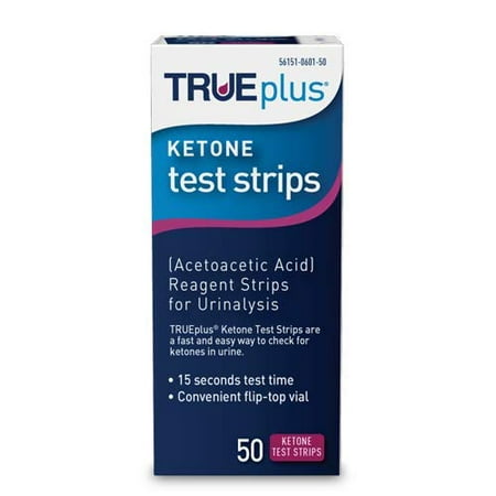 ® Ketone Test Strips – Ideal for Low-carb dieters and People with Diabetes – Made in USA–Urinalysis Test Sticks (50)