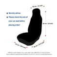 thumbnail image 2 of 2pcs Pink Sunflower Butterfly Print Car Seat Cover, 2 of 5