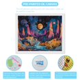 thumbnail image 6 of Diamond Art Kits for Adults, Fantasy Cosmic LandscapeDiamond Painting Kits for Beginners, Frameless Round 5D Full Drill Diamonds Art Pictures Gem Art Crafts Home Decor Gifts, 6 of 8