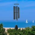 thumbnail image 4 of Woodstock Windchimes Bells of Paradise Black 68", Wind Chimes For Outside, Wind Chimes For Garden, Patio, and Outdoor Décor, 68"L, 4 of 8
