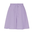 thumbnail image 4 of High Waist Yoga Skirt With Pockets For Running Tennis Athletic Workout Shorts, 4 of 4