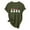 Army Green-Halloween Shirts, variant on Womens Halloween Shirts Spooky Pumpkin Ghost Print Tees Stretch Round Neck T-shirt Short Sleeve Dressy Casual Blouse Tops Halloween Party Supplies