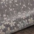 thumbnail image 2 of Desert Fields Contemporary Floral Grey/Beige 2'3" x 7'3" Area Rug, (2' x 7'), 2 of 7