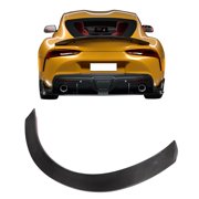 Ikon Motorsports Highkick Duckbill Rear Trunk Lid Spoiler Wing Lip Compatible With 2020-2025 Toyota GR Supra A90 A91 MK5 MZ Speed Style Gloss Carbon Fiber
