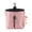Pink, variant on Outdoor Pet Snack Bag Pink (No Waist Belt Included) - Portable Dog Treat Pouch with Drawstring Closure, Side Pockets for Training, Walking, Hiking - Pet Supplies for Small Medium Large Dogs