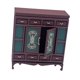thumbnail image 4 of 1:12 Miniatura de armario para casa de muñecas, juguete de simulación, mini para comedor, estudio de paisaje en miniatura, 4 of 9