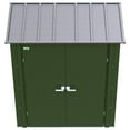 thumbnail image 4 of Scotts Lawn Care Storage Shed, 10x14, Green, 4 of 8
