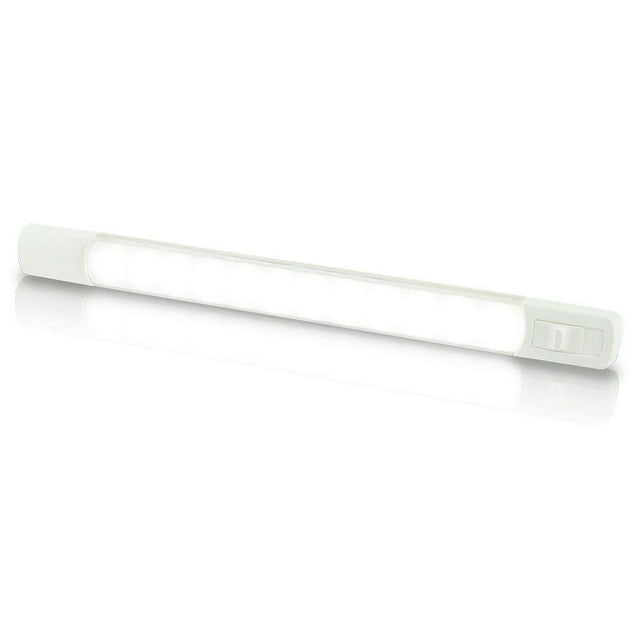 Lámpara de superficie marina, LED Hella White, 12 V con interruptor