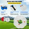 thumbnail image 5 of BENTISM Kids And Adults Inflatable Body Zorb 1.5M/4.92ft Pvc Bumper Football Bubble, 5 of 9