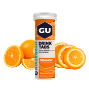GU Energy, Hydration Drink Tablets, Orange, 8 count box