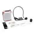 thumbnail image 1 of Voice Amplifier Megaphone Booster Microphone Mini Portable Speaker Professional Mic With FM For Teacher Tour Guides ,No Screeching Distortion, 1 of 7