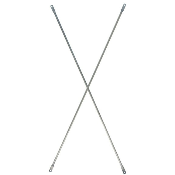 Metaltech M-MC4884 Scaffold Cross Brace, Standard, Steel, Galvanized