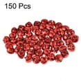 thumbnail image 3 of Uxcell Bulk Craft DIY Bells for Christmas Festival Decoration Party Home Silvery 0.31 inch 150pcs Bright Red, 3 of 3