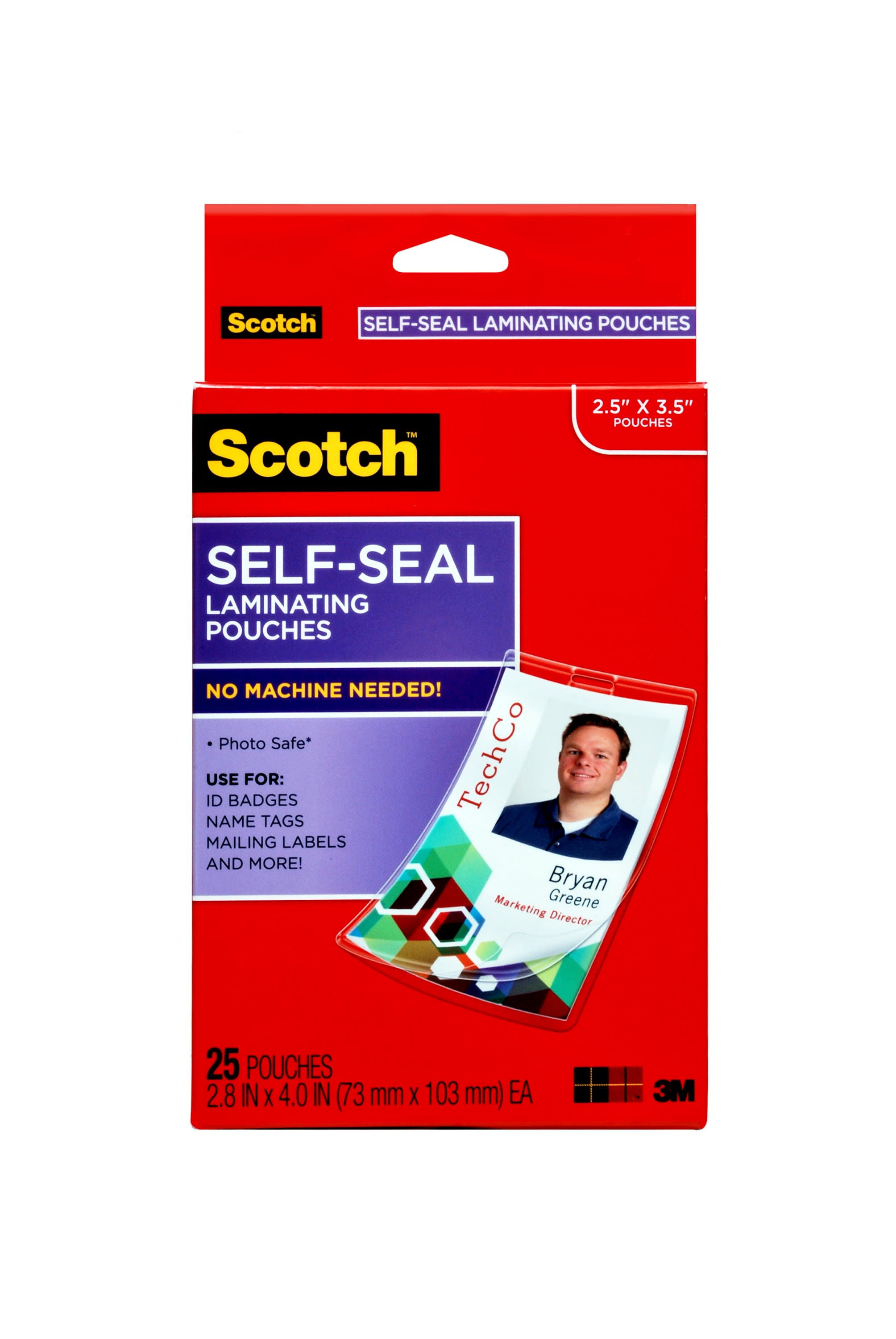 Self Seal Id Cards