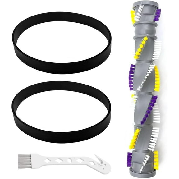 Replacement Belts and Brush Roller for Bissell 2252 2253 2254 22543 2255 2256 2258 2489 24899 2260 1327 1333 1819 1820 Cleanview Swivel Pet Crosswave Vacuum Cleaner Bundle