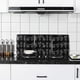 thumbnail image 4 of Escudo antisalpicaduras Aceite de cocina Protector contra salpicaduras Deflector Placa Barrera Negro, 4 of 4