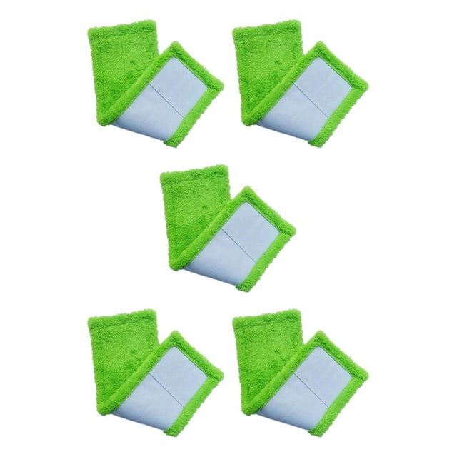 Wosthever Mops Head Coral Velvet Dust Floor Wall Almohadilla de limpieza Sala de estar Trapeador Hogar Cocina Lavable Reutilizable Verde Type2 NO2 Wosthever CBP046497