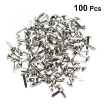 HOMEMAXS 100 Pcs Crafting Small -legged Nails Mini Brads Child