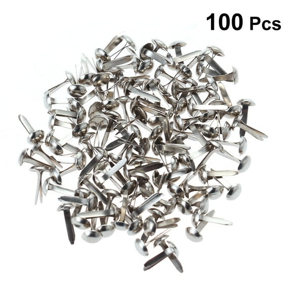 HOMEMAXS 100 Pcs Crafting Small -legged Nails Mini Brads Child