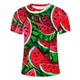 thumbnail image 2 of Camisas de Manga Larga para Hombres Blusa de Cuello Redondo de Impresión Cómoda, Camisa Casual de Poliéster para Uso Diario, de Fiesta Y de Primavera de Verano, 2 of 5