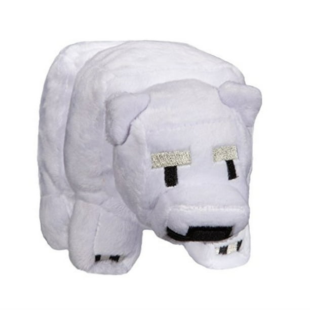 Minecraft Baby Polar Bear 8 Plush Toy Walmart Com