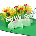 thumbnail image 1 of Tarjeta desplegable Greeting Art 3D Get Well para él/ella con sobre, 1 of 7