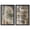 Black Frame, variant on Shifting Strata Duo Shadowbox Print Abstract Wall Decor Set by Art Remedy, Black Frame, 10 x 15