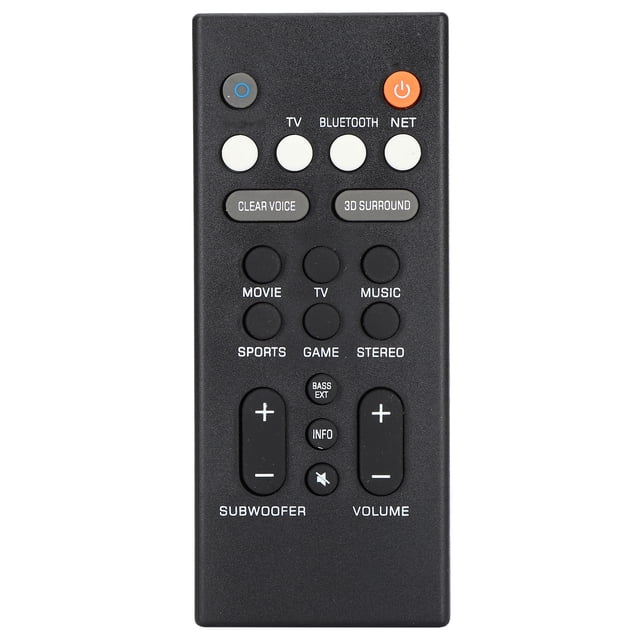 Télécommande de Remplacement, Télécommande ABS Durable Contrôleur de Remplacement pour Haut-Parleur YA Efficacité Maximale