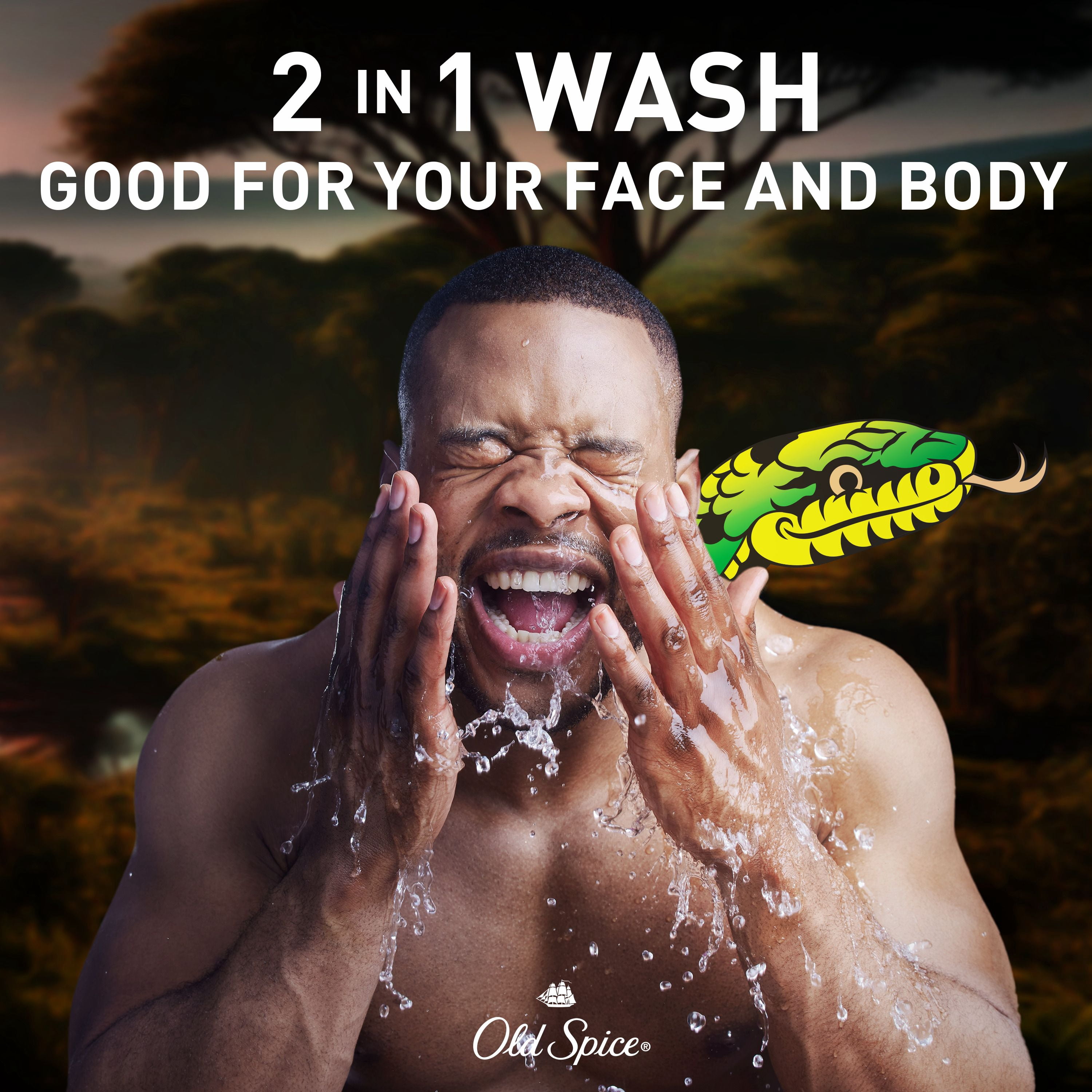 Old Spice Gel Douche pour Hommes, MambaKing