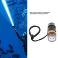 thumbnail image 4 of Luz Estroboscópica de Buceo, Linterta de Señal de Antorcha Estroboscópica Subacuática de Alto Brillo Impermable Para Aventuras Submarinas, 4 of 7