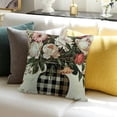 thumbnail image 3 of SHANXI White Black Throw Pillow Case Decorative Pillow Case 22x22in, 3 of 5